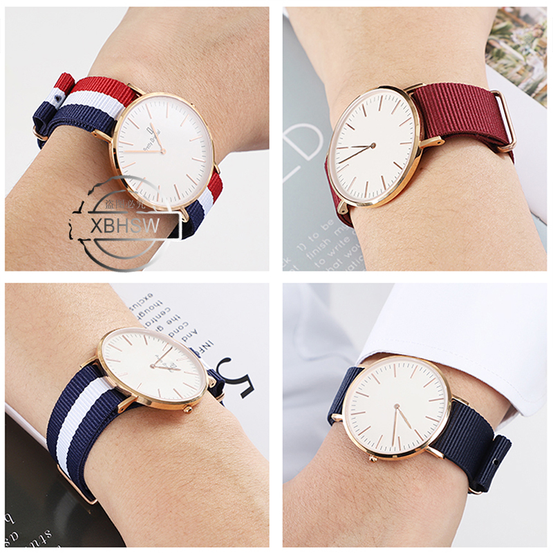 สายนาฬิกาสำหรับ DW สายไนลอน 12 - Curved Spring Bar บทวิจารณ์และราคา
