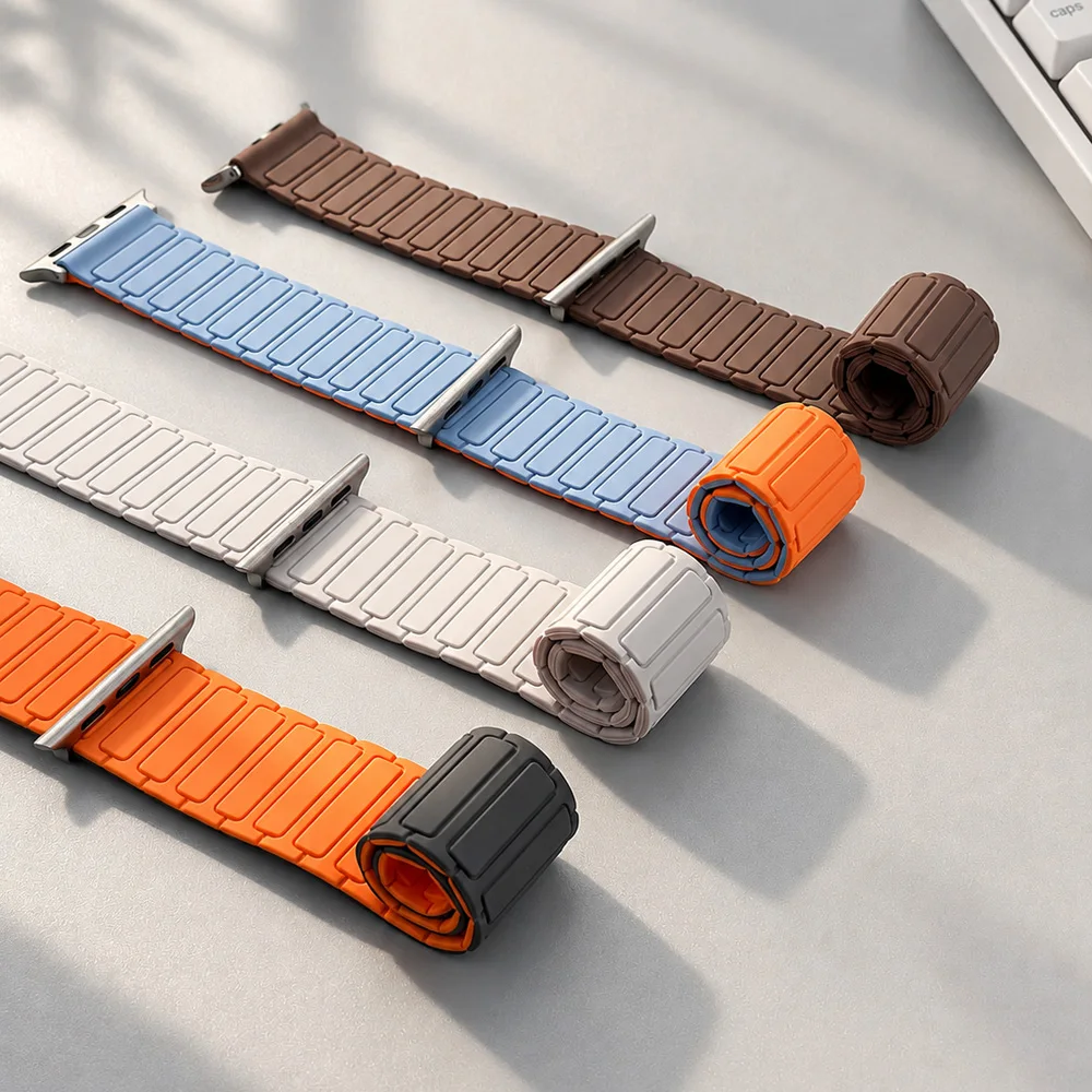 สายซิลิโคนแบบห่วงแม่เหล็กสำหรั - Milanese Loop Magnetic บทวิจารณ์และราคา