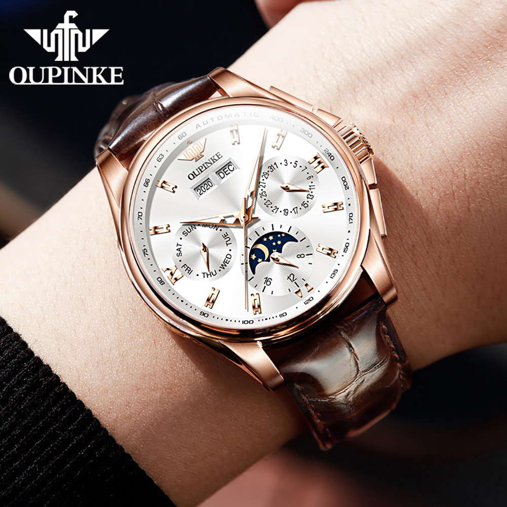 OUPINKE 3189 นาฬิกาผู้ชายแบรนด - Seiko Watch Presage บทวิจารณ์และราคา