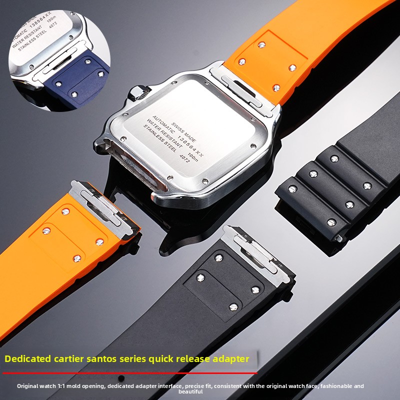 สายนาฬิกาฟลูออโรรับเบอร์ 19 มม - Suede Strap Watch บทวิจารณ์และราคา