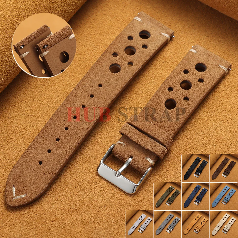 สายนาฬิกาหนังกลับนุ่มแบบปลดเร็ - Suede Strap Watch บทวิจารณ์และราคา