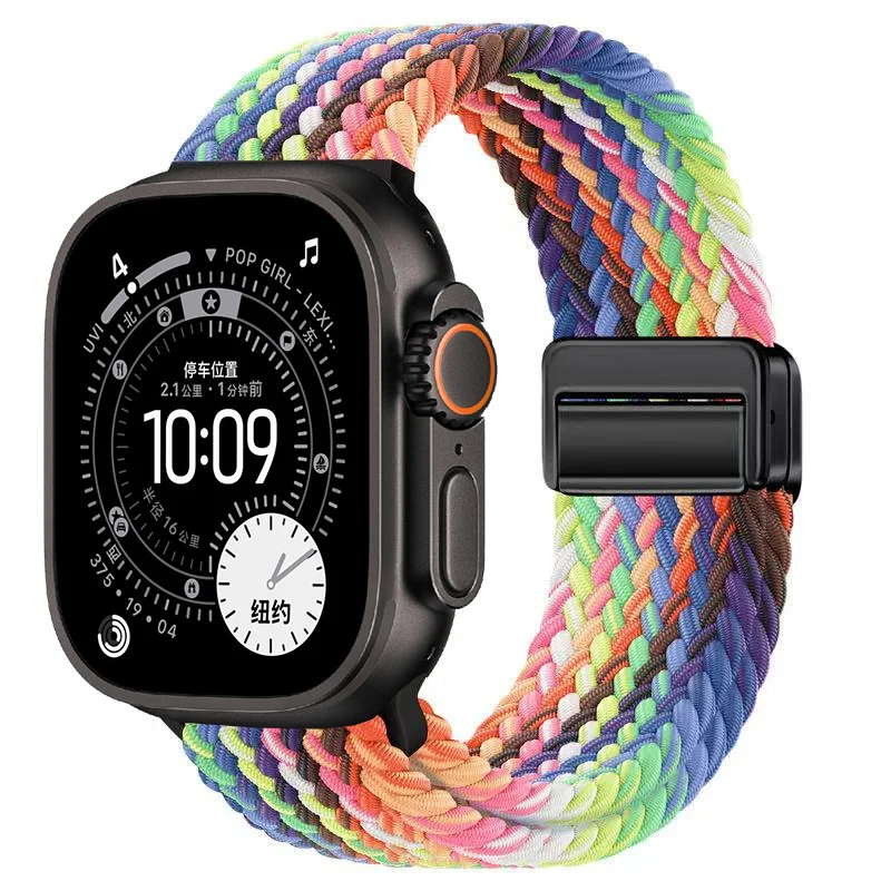 สายไนลอนแบบห่วงสำหรับ Apple Wa - Milanese Loop Magnetic บทวิจารณ์และราคา