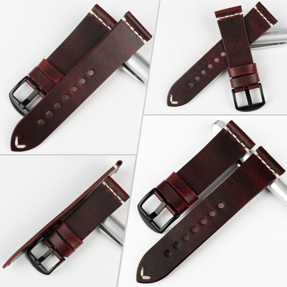 MAIKES VintageหนังสายนาฬิกาGre - Suede Strap Watch บทวิจารณ์และราคา
